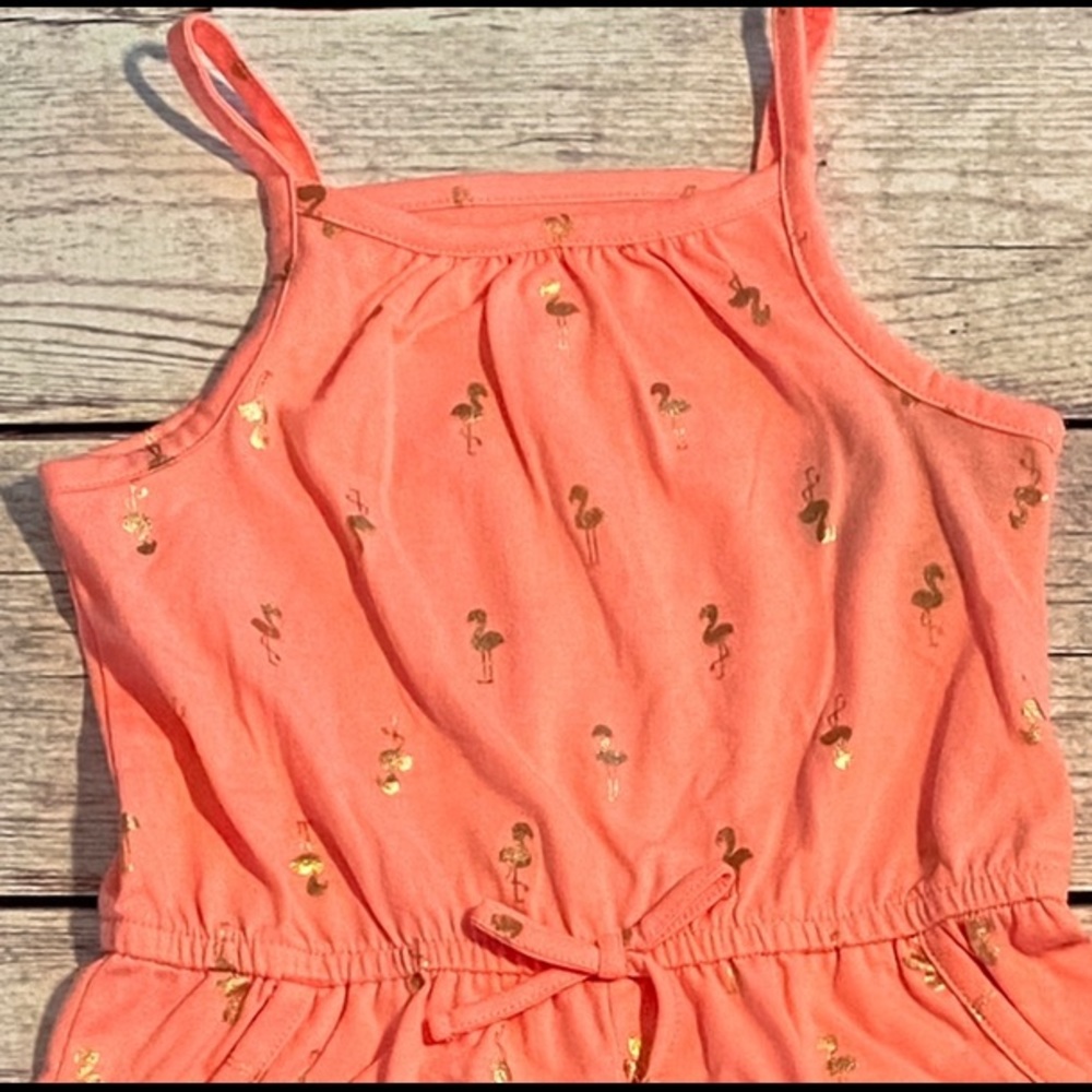 📌🆕 Okie Dokie • Flamingo • Romper - Picture 2 of 5